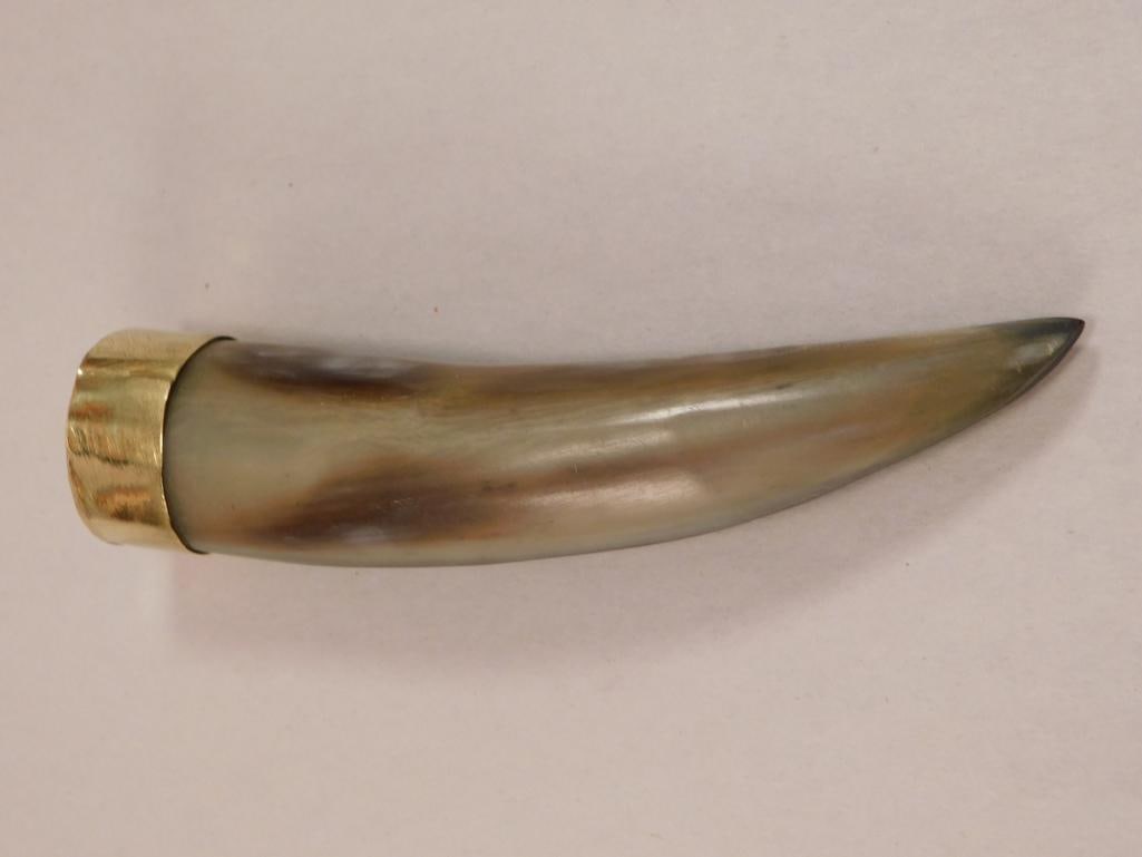 HORN PENDANT ROCK STONE LAPIDARY SPECIMEN: HORN PENDANT ROCK STONE LAPIDARY SPECIMEN