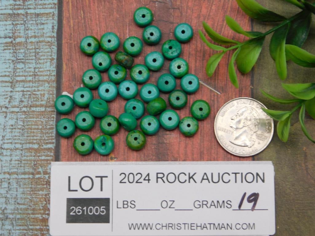 STONE BEADS ROCK STONE LAPIDARY SPECIMEN - 2