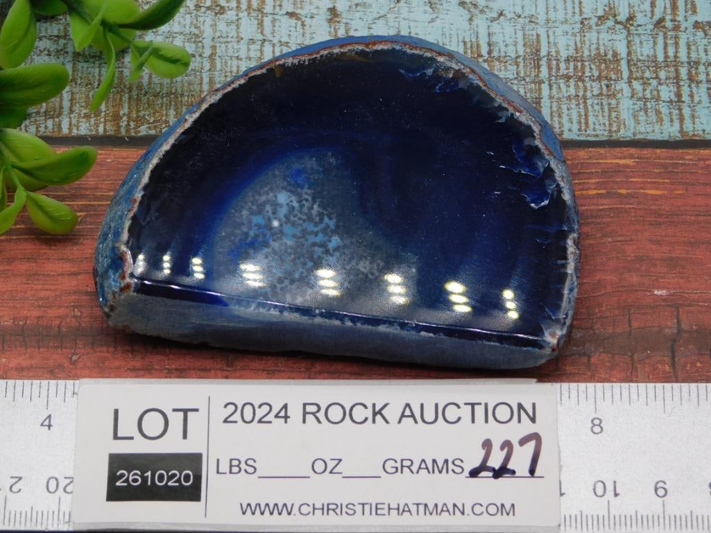 AGATE DISPLAY ROCK STONE LAPIDARY SPECIMEN - 2