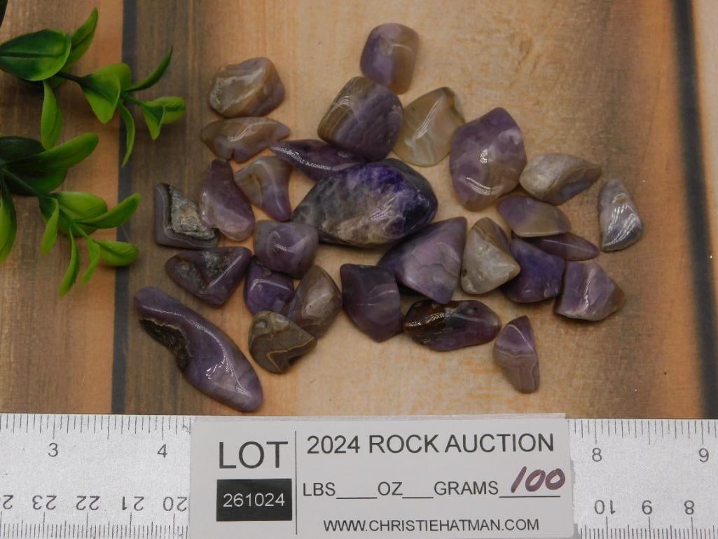 AMETHYST ROCK STONE LAPIDARY SPECIMEN - 3