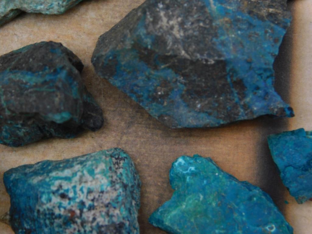 CHRYSOCOLLA ROCK STONE LAPIDARY SPECIMEN - 2