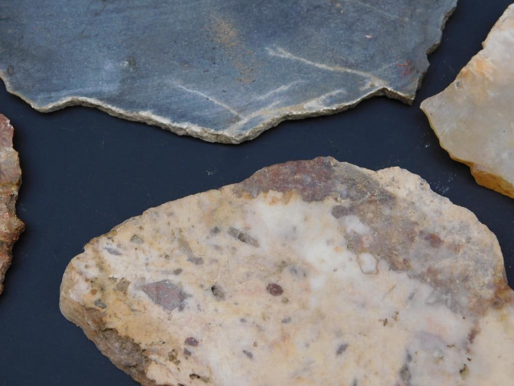 STONE SLABS ROCK STONE LAPIDARY SPECIMEN - 2