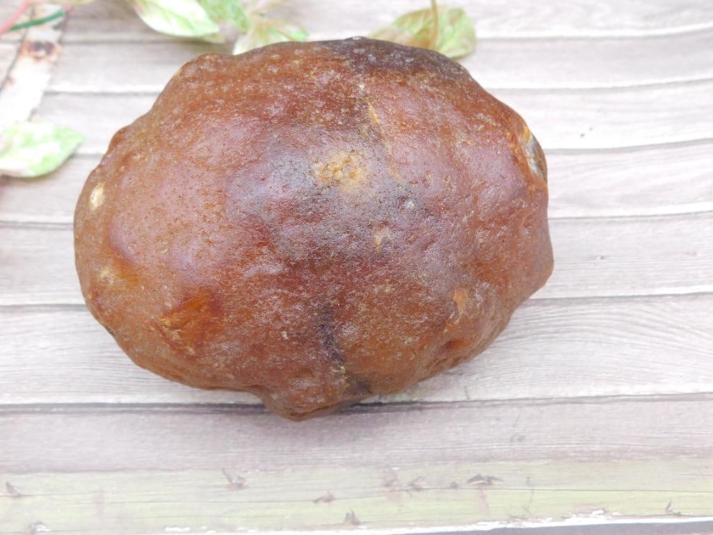 Reddish-Brown Polished Stone Specimen: Reddish-Brown Polished Stone Specimen