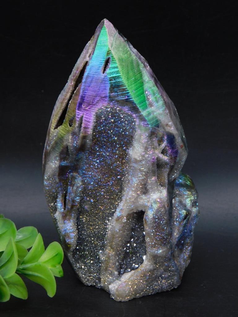 ANGEL AURA SPHALERITE TOWER ROCK STONE LAPIDARY SPECIMEN: ANGEL AURA SPHALERITE TOWER ROCK STONE LAPIDARY SPECIMEN