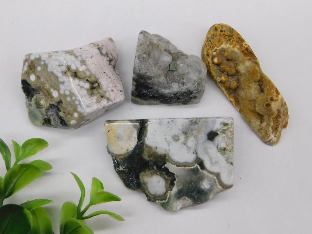 OCEAN JASPER ROCK STONE LAPIDARY SPECIMEN (1 of 3)