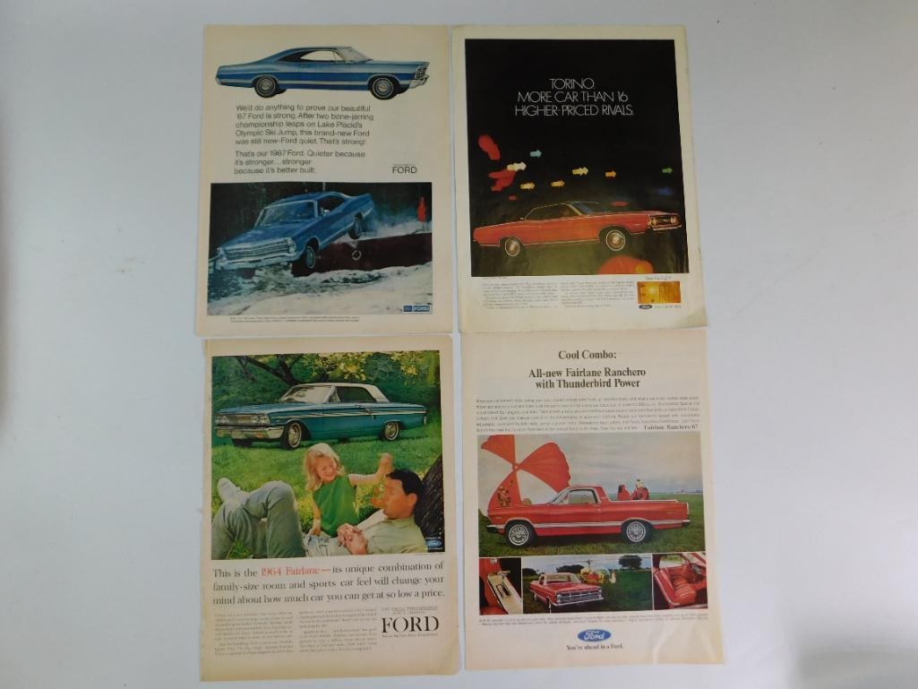 VINTAGE FORD ADVERTISING MAGAZINE INSERTS AUTOMOBILIA (1 of 6)