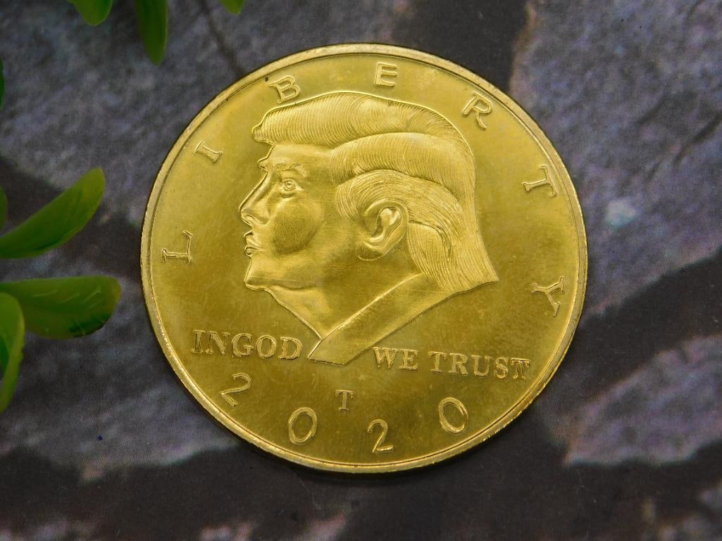2020 DONALD TRUMP COIN: 2020 DONALD TRUMP COIN