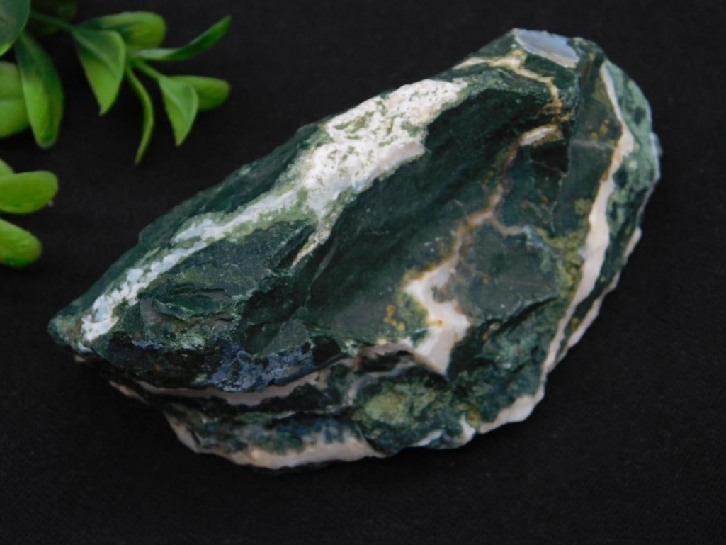 ZEBRA ROCK STONE LAPIDARY SPECIMEN: ZEBRA ROCK STONE LAPIDARY SPECIMEN