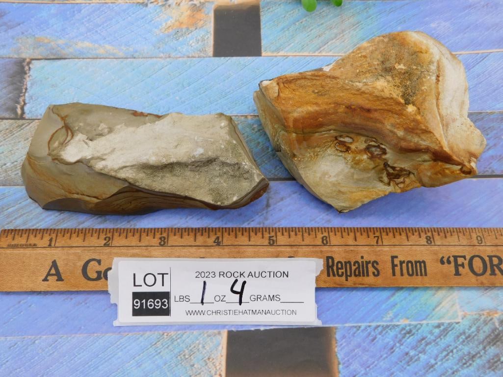 JASPER ROCK STONE LAPIDARY SPECIMEN - 2