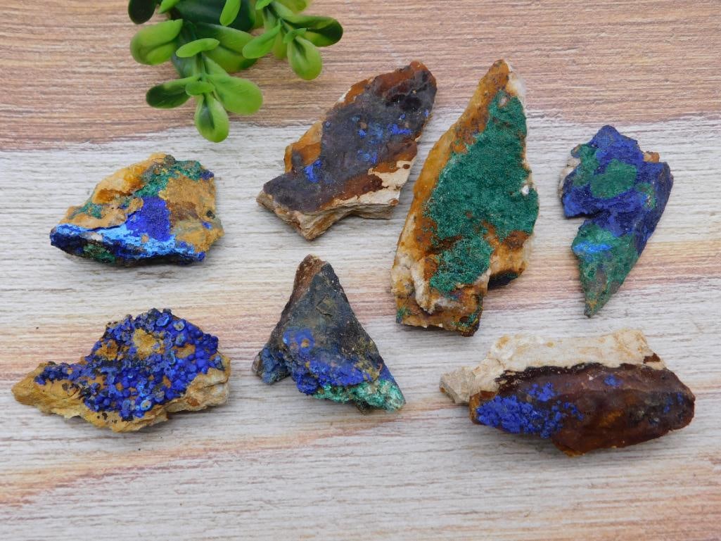 AZURITE ROCK STONE LAPIDARY SPECIMEN (1 of 2)