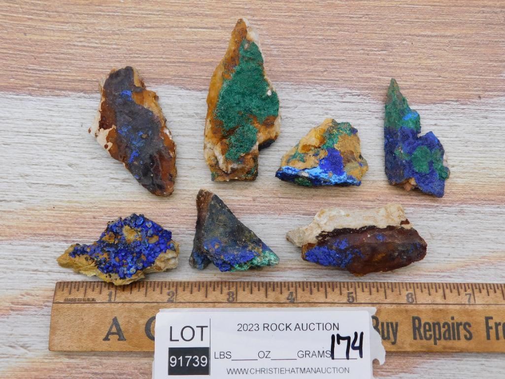 AZURITE ROCK STONE LAPIDARY SPECIMEN - 2