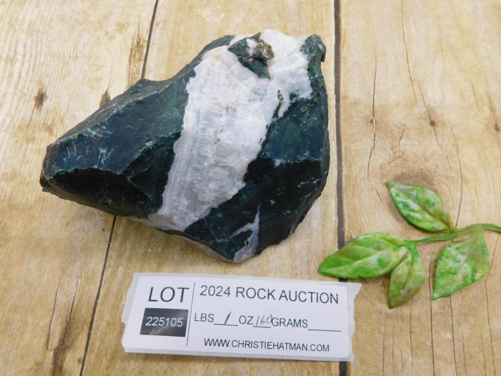 ZEBRA ROCK STONE LAPIDARY SPECIMEN - 2