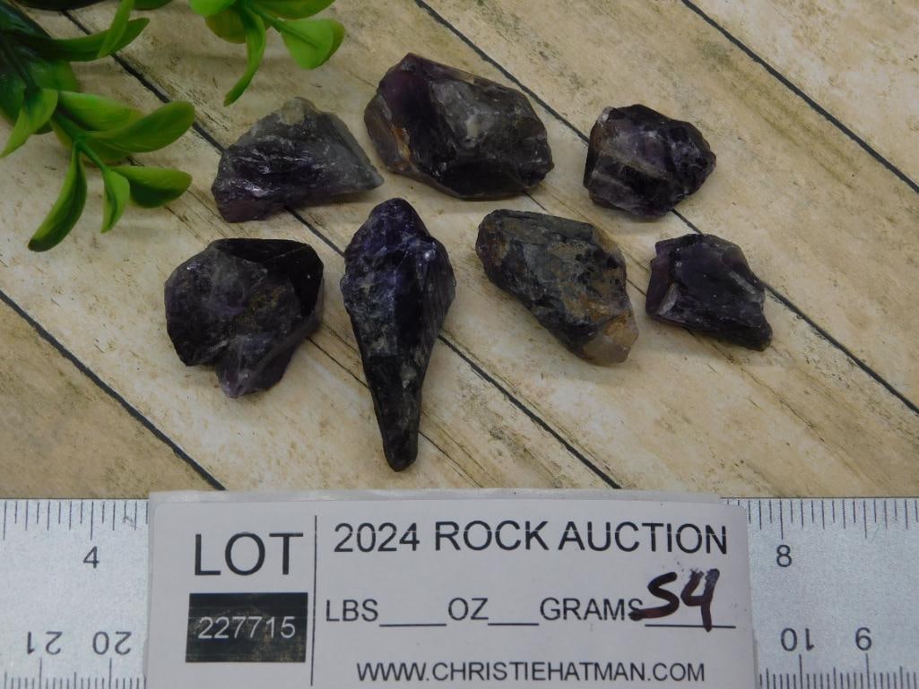 AMETHYST ROCK STONE LAPIDARY SPECIMEN - 3
