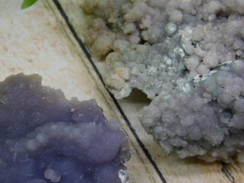 GRAPE AGATE ROCK STONE LAPIDARY SPECIMEN - 2