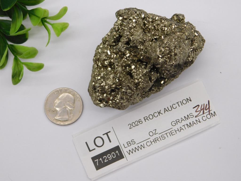 PYRITE ROCK STONE LAPIDARY SPECIMEN - 2