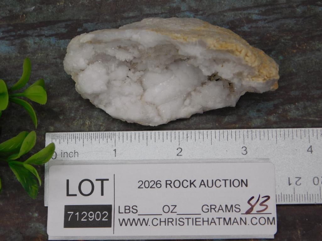GEODE ROCK STONE LAPIDARY SPECIMEN - 2