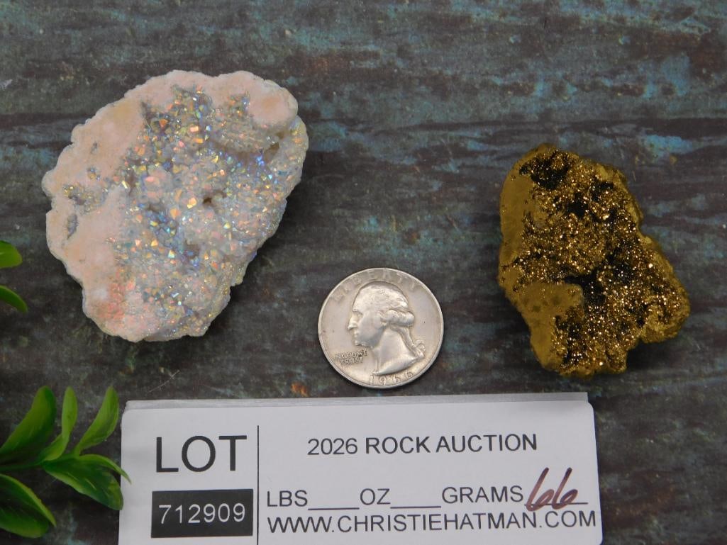 ALIEN EGG GEODES ROCK STONE LAPIDARY SPECIMEN - 2