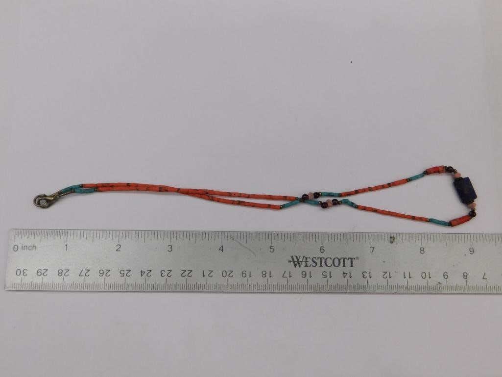 Mixed Stone Necklace Rock Stone Lapidary Specimen: Mixed Stone Necklace Rock Stone Lapidary Specimen