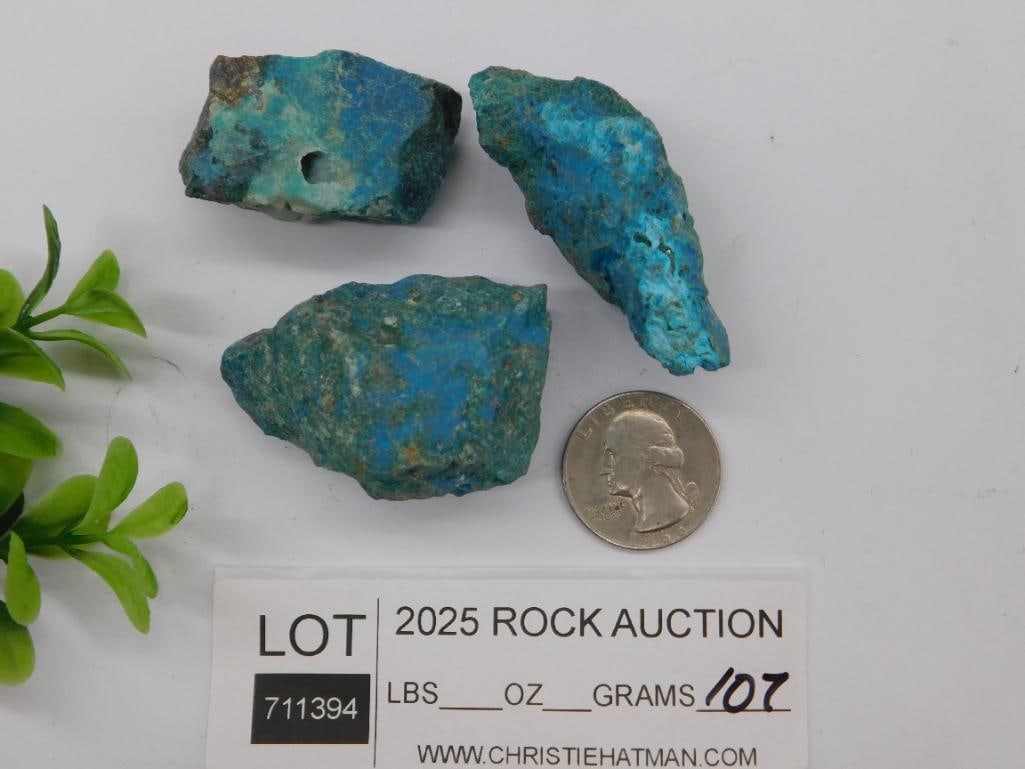 Chrysocolla ROCK STONE LAPIDARY SPECIMEN - 2