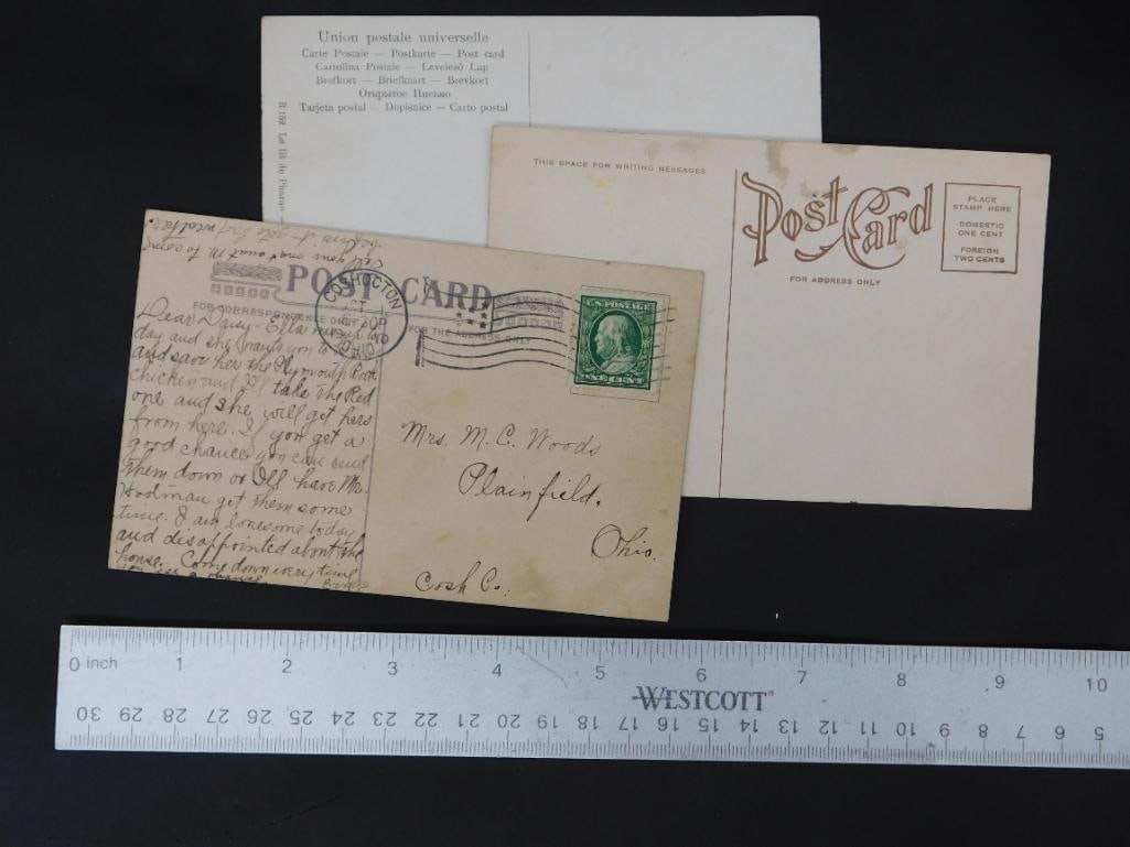 VINTAGE POSTCARDS ANTIQUE EPHEMERA - 2