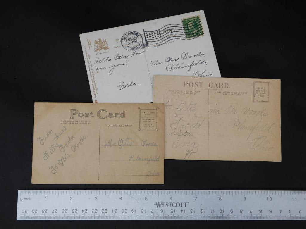 VINTAGE POSTCARDS ANTIQUE EPHEMERA - 2