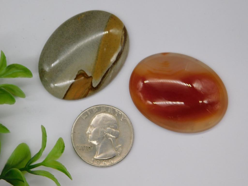 CABOCHONS ROCK STONE LAPIDARY SPECIMEN - 2