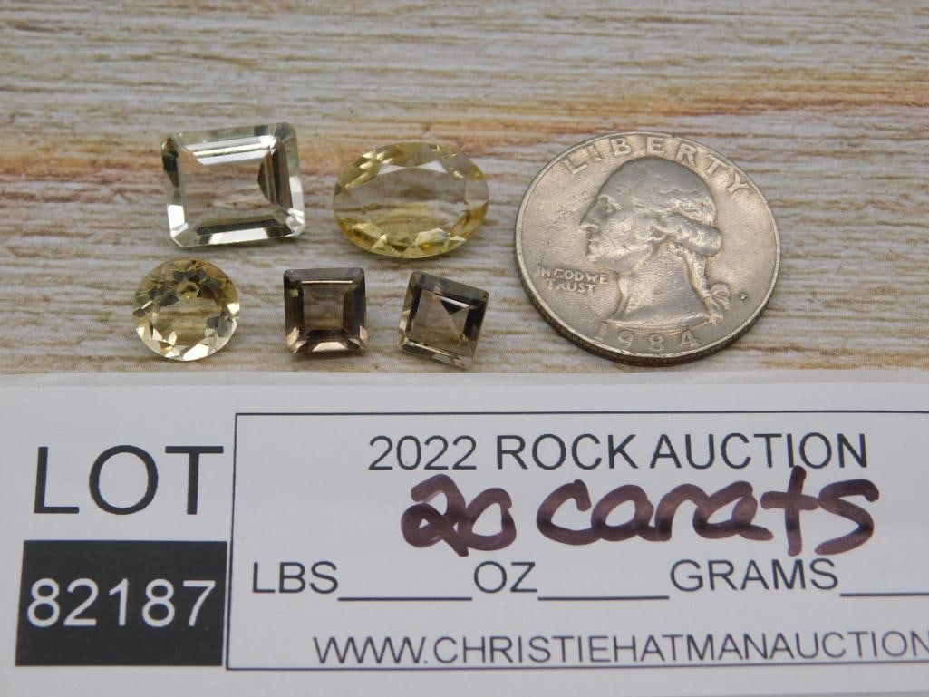 MIXED GEMSTONE ROCK STONE LAPIDARY SPECIMEN - 2