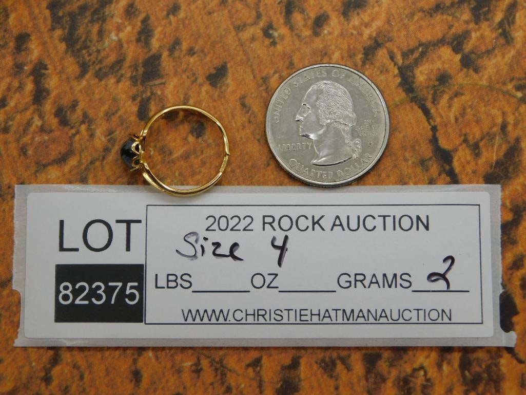 STONE RING SIZE 4 ROCK STONE LAPIDARY SPECIMEN - 2