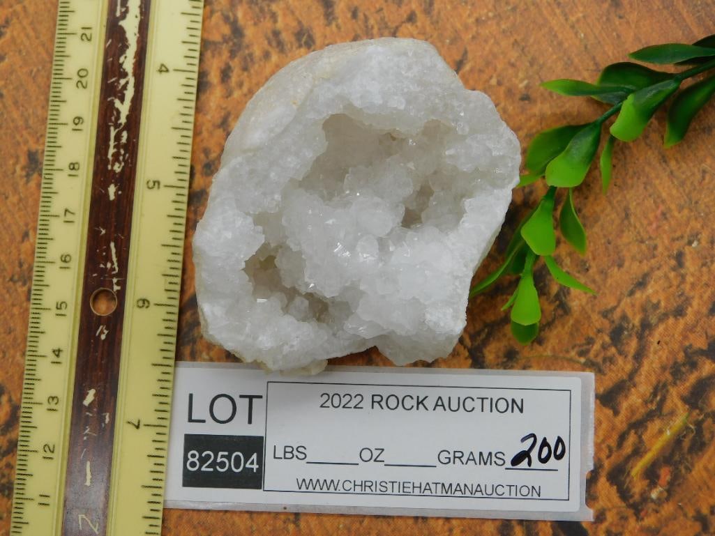 GEODE ROCK STONE LAPIDARY SPECIMEN - 2