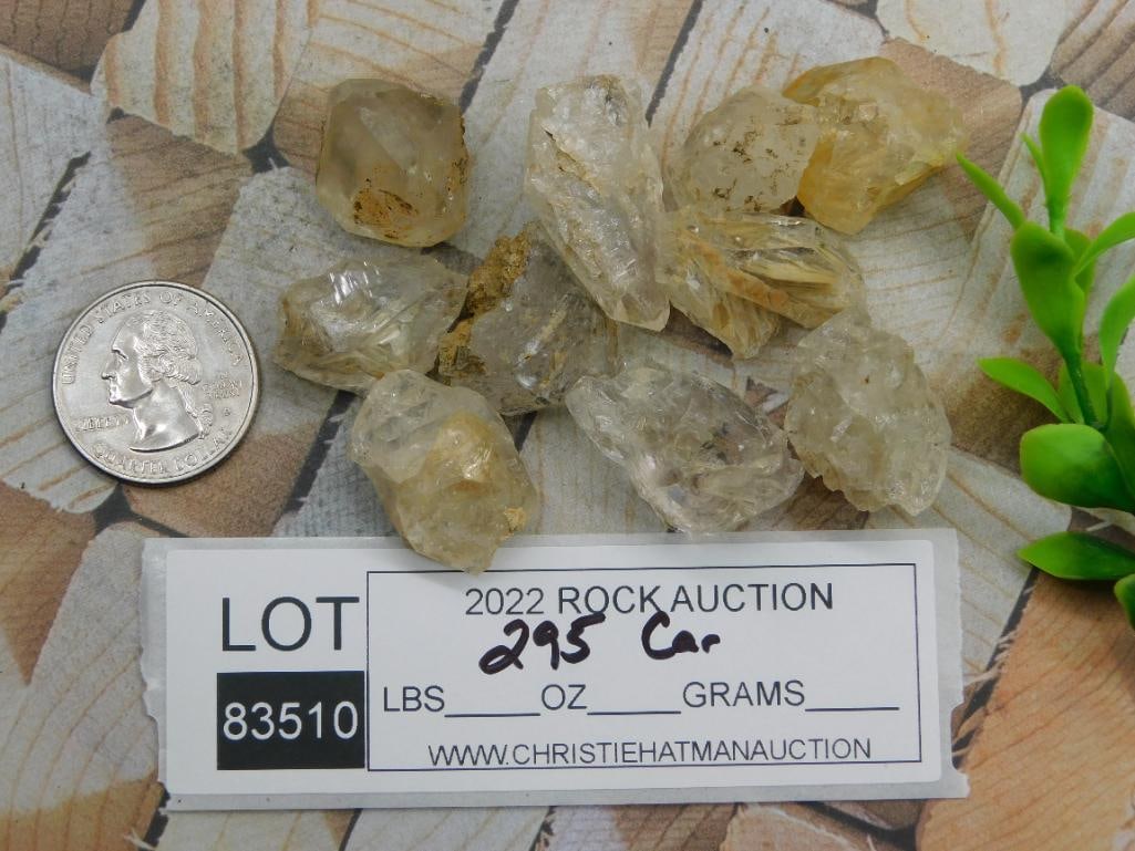 HERKIMER DIAMOND ROCK STONE LAPIDARY SPECIMEN - 2