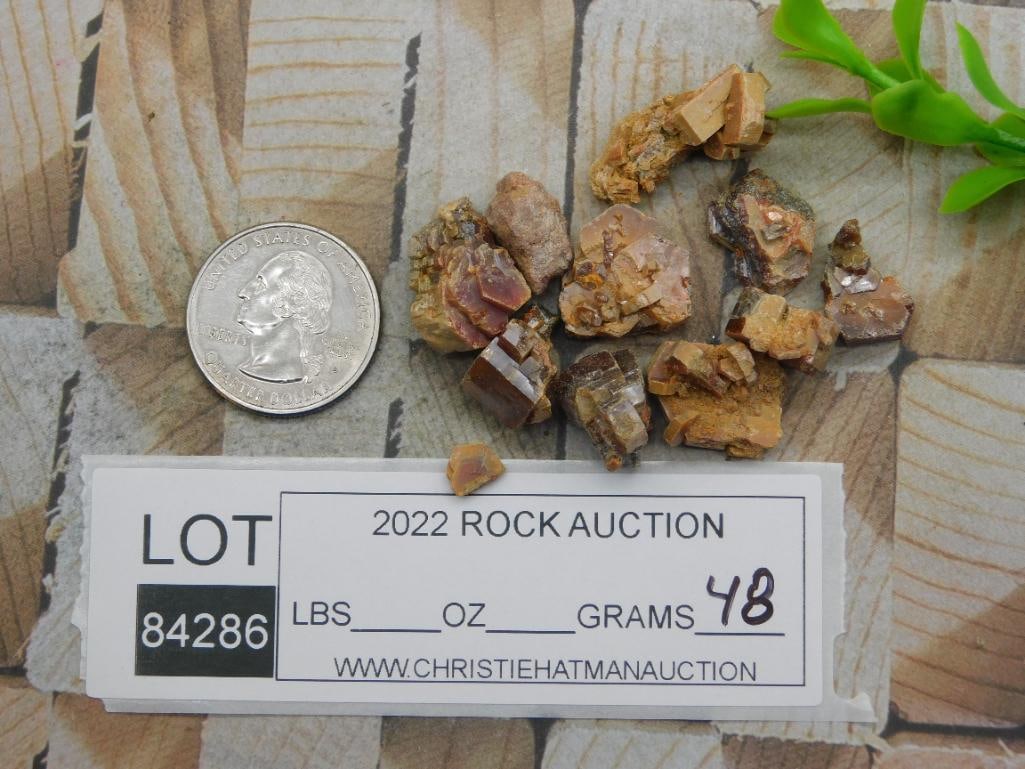 GEM VANADINITE ROCK STONE LAPIDARY SPECIMEN - 2