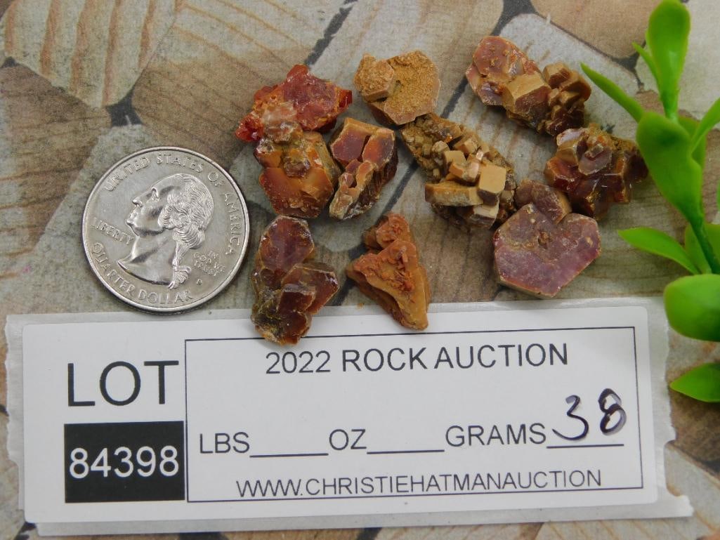 GEM VANADINITE ROCK STONE LAPIDARY SPECIMEN - 2