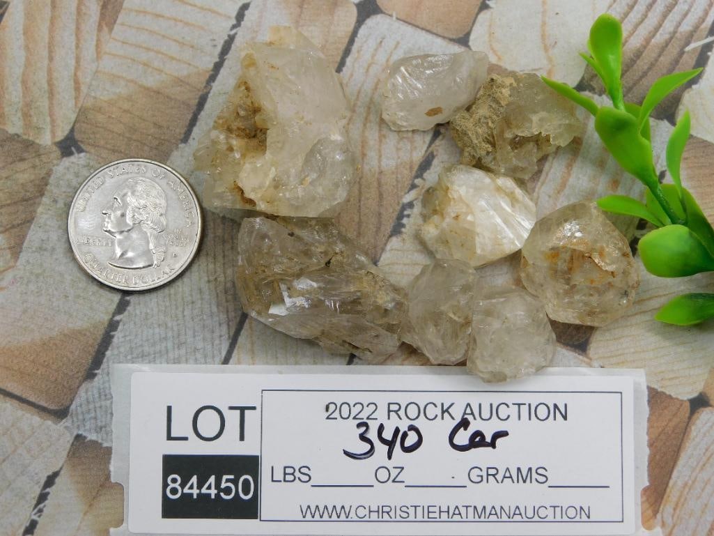 HERKIMER DIAMONDS ROCK STONE LAPIDARY SPECIMEN - 2