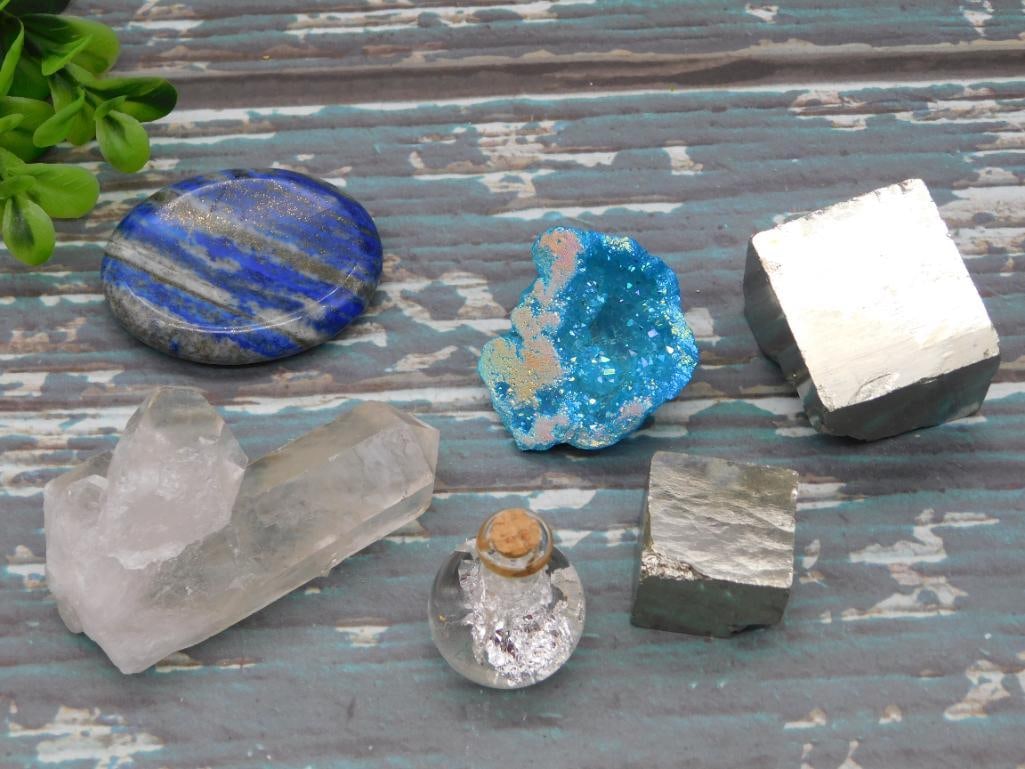 MIXED LOT ROCK STONE LAPIDARY SPECIMEN: MIXED LOT ROCK STONE LAPIDARY SPECIMEN