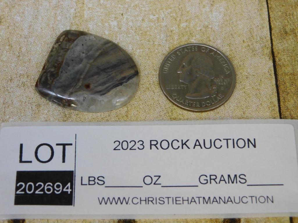 CABOCHON ROCK STONE LAPIDARY SPECIMEN - 2