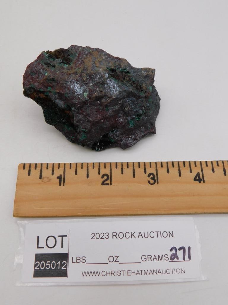 BROCHANTITE ROCK STONE LAPIDARY SPECIMEN - 2
