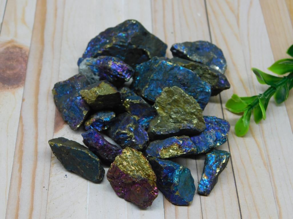 PEACOCK ORE ROCK STONE LAPIDARY SPECIMEN: PEACOCK ORE ROCK STONE LAPIDARY SPECIMEN