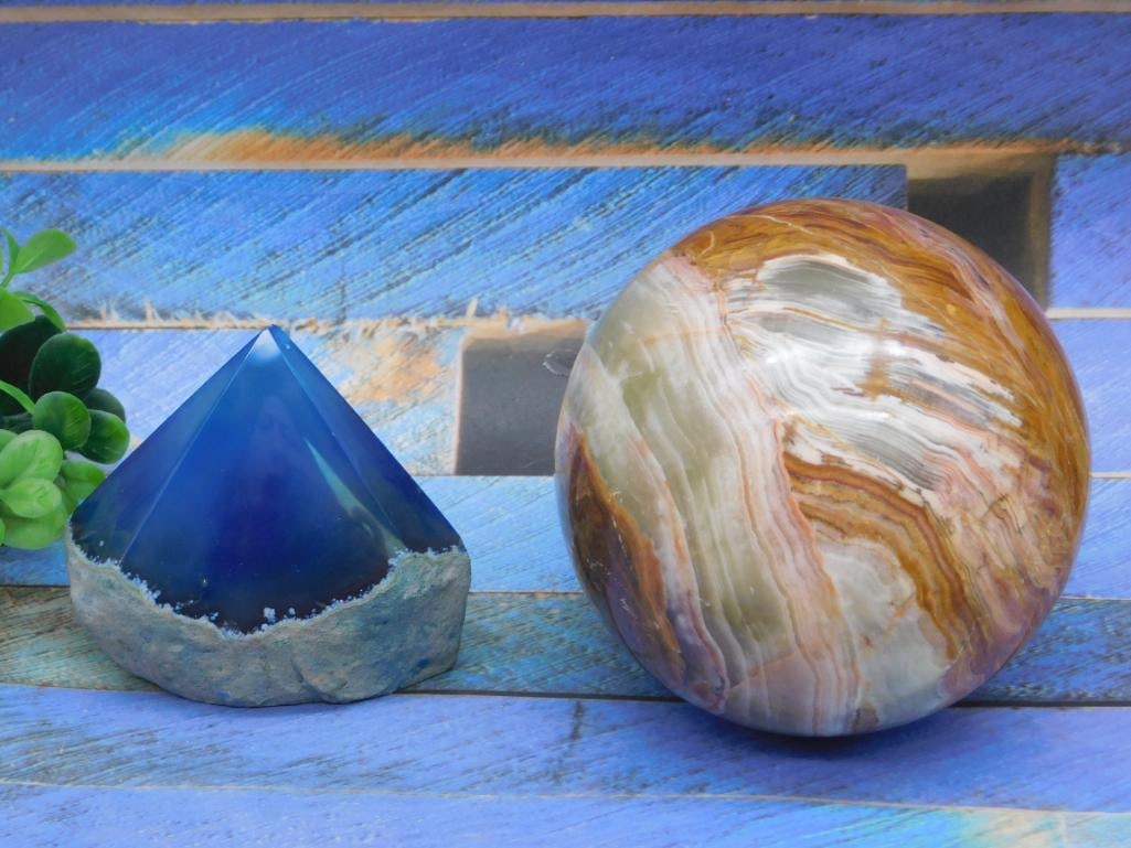 MIXED LOT ROCK STONE LAPIDARY SPECIMEN: MIXED LOT ROCK STONE LAPIDARY SPECIMEN