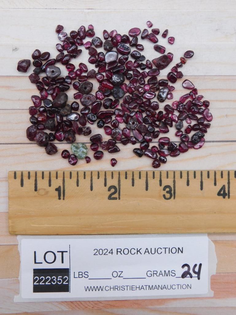 GARNET ROCK STONE LAPIDARY SPECIMEN - 2