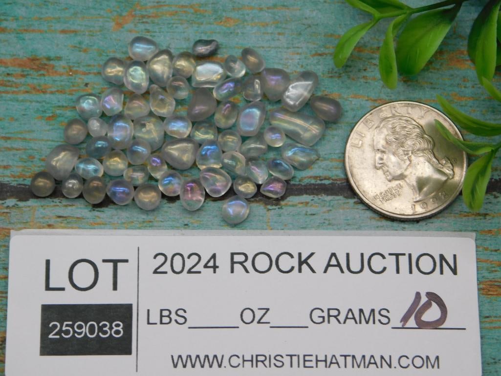 RAINBOW MOONSTONE GEMSTONES - 2