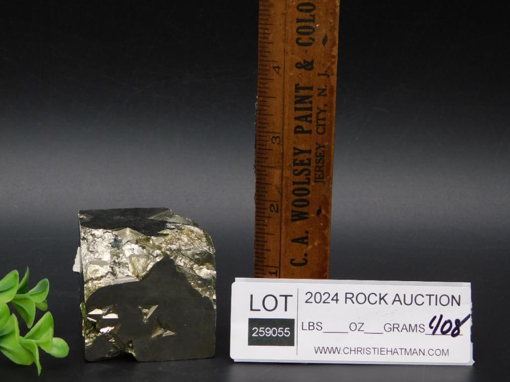 NATURAL FORMATION SPANISH PYRITE CUBE - 2