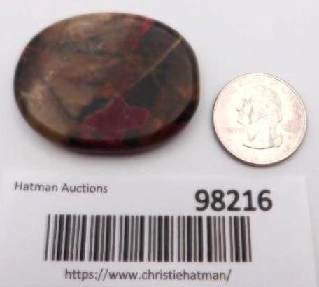 NETWORK JASPER AGATE ROCK STONE LAPIDARY SPECIMEN - 2