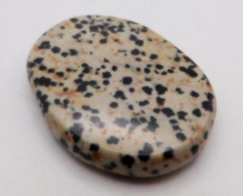 DALMATION CABOCHON ROCK STONE LAPIDARY SPECIMEN: DALMATION CABOCHON ROCK STONE LAPIDARY SPECIMEN