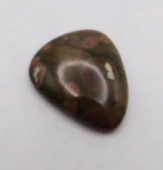 POPPY JASPER CABOCHON ROCK STONE LAPIDARY SPECIMEN: POPPY JASPER CABOCHON ROCK STONE LAPIDARY SPECIMEN