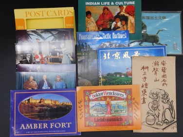 MIXED POSTCARDS EPHEMERA VINTAGE ANTIQUE