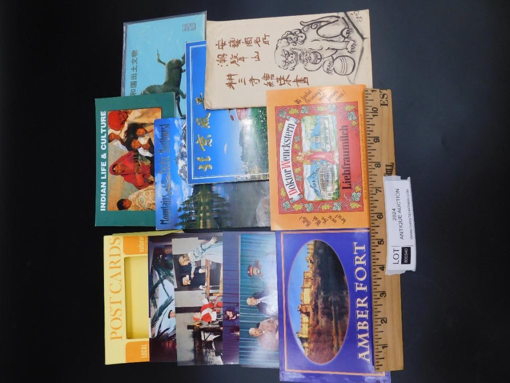 MIXED POSTCARDS EPHEMERA VINTAGE ANTIQUE - 2