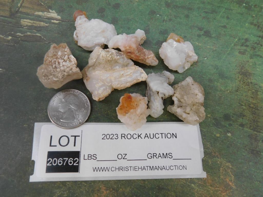 FIRE AGATE ROCK STONE LAPIDARY SPECIMEN - 2