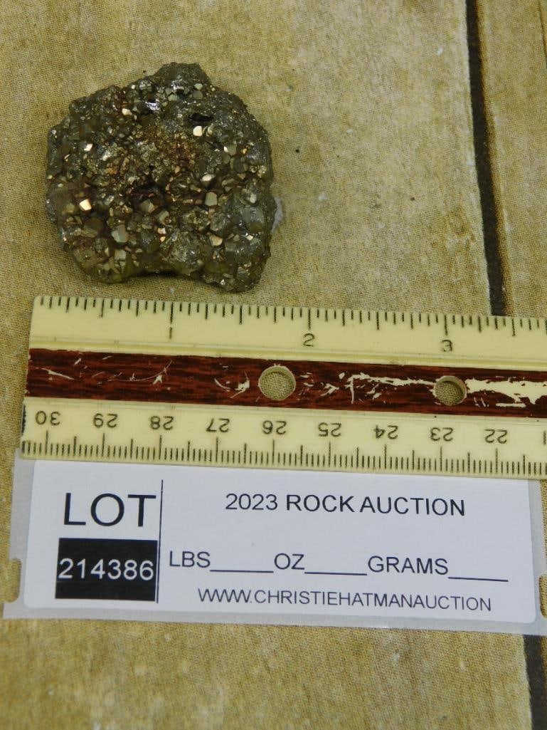 PYRITE ROCK STONE LAPIDARY SPECIMEN - 2