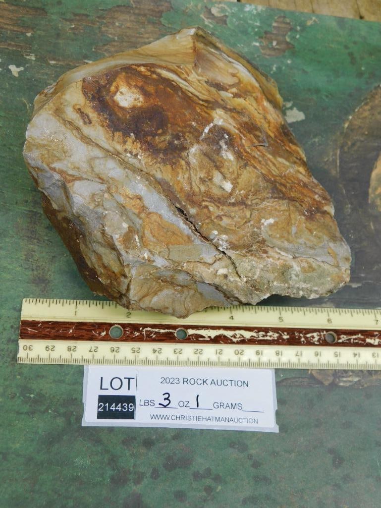 JASPER ROCK STONE LAPIDARY SPECIMEN - 2