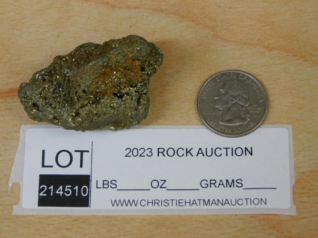PYRITE ROCK STONE LAPIDARY SPECIMEN - 2